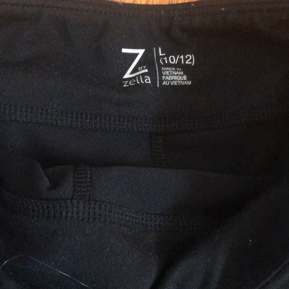 Mid rise full length black leggings - Picture 2 of 2